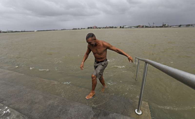 Hurricane Barry's rain and floods hammer Gulf environment