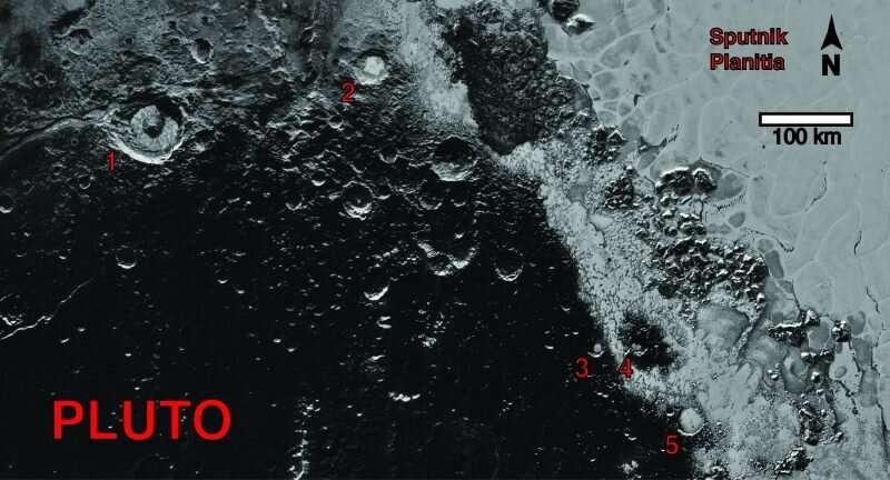 Ice islands on Mars and Pluto could reveal past climate change