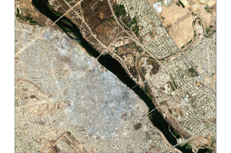 Looking down on a decade: Satellite images tell the stories