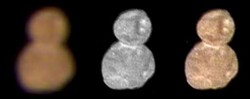 NASA: Icy object past Pluto looks like reddish snowman