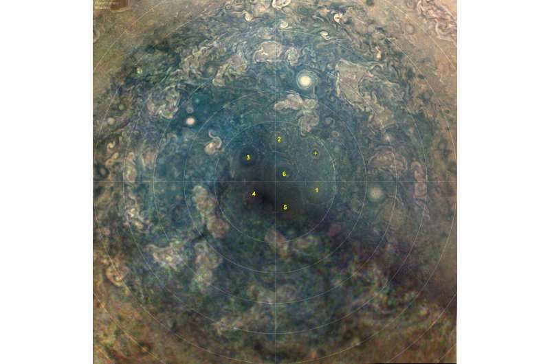 NASA's Juno navigators enable Jupiter cyclone discovery