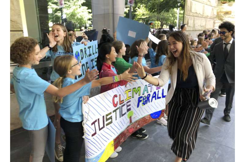 US court weighs if climate change violates children's rights