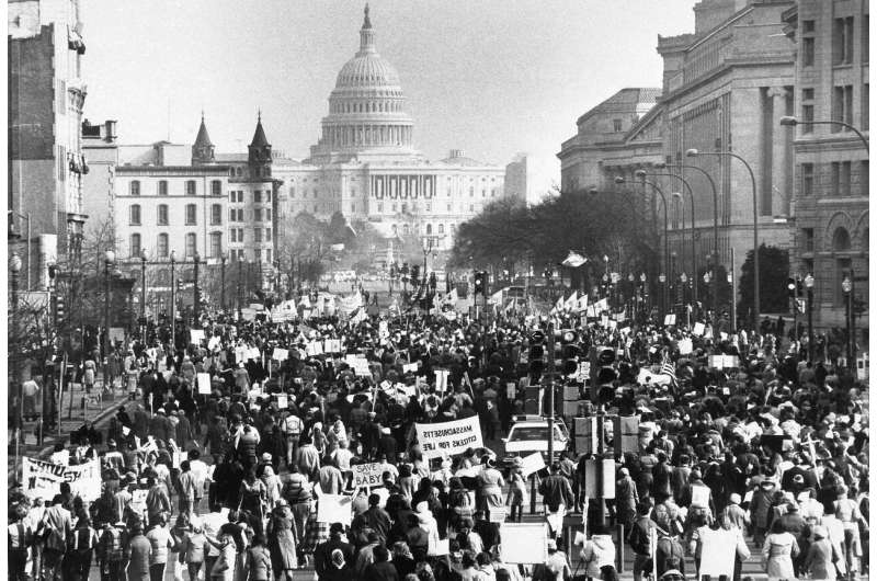 Would overturning abortion rights turn back clock to 1973?