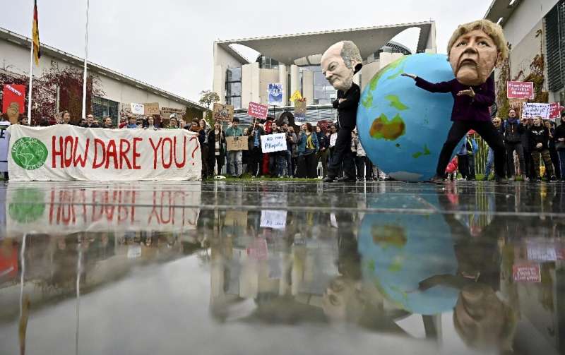 Environmentalists have staged angry protests about global warming
