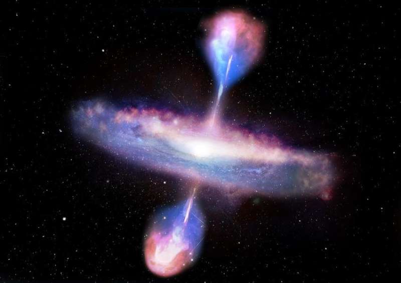 Astronomers reveal true colours of evolving galactic beasts