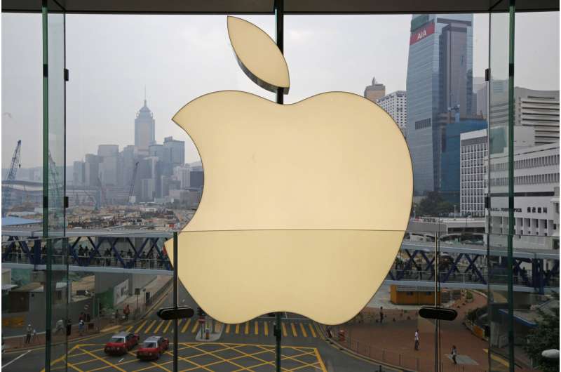 China criticizes Apple for app that tracks Hong Kong police