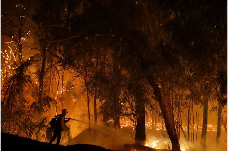 Crews battle last stubborn Southern California wildfire