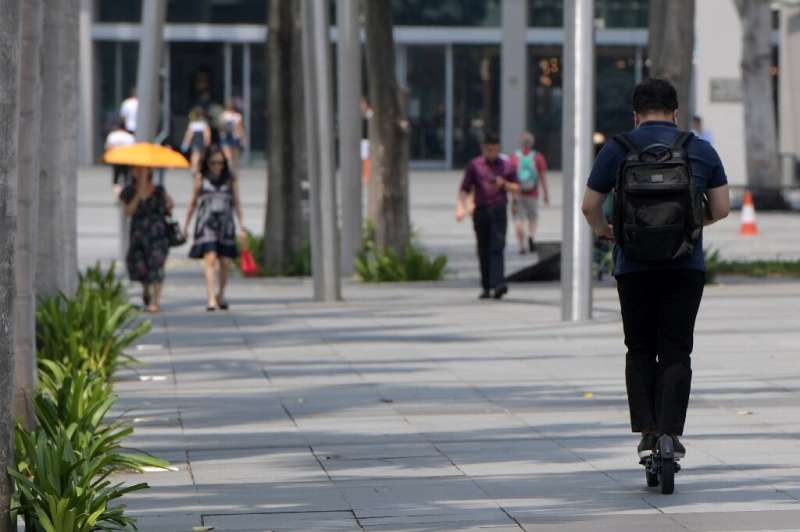 Electric scooters have popped up in cities worldwide but pedestrians in many places have come to see the silent machines as mena