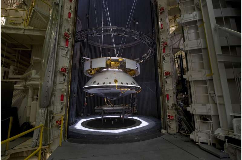 NASA's Mars 2020 gets a dose of space here on Earth