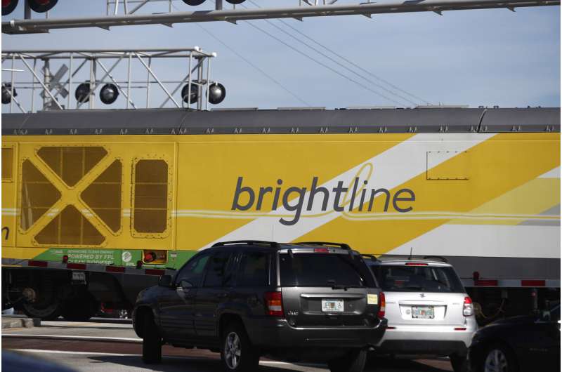 New higher-speed Florida train has highest US death rate