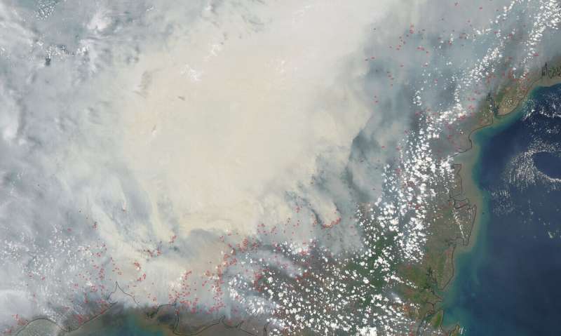 Satellite data can reveal fire susceptibility in peatlands