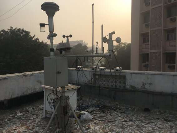 Researchers employ low-cost sensors to detect and track the origins of air pollutants in India