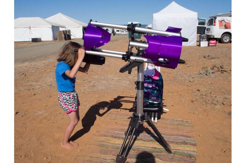 A 3-D printed telescope—the analog sky drifter