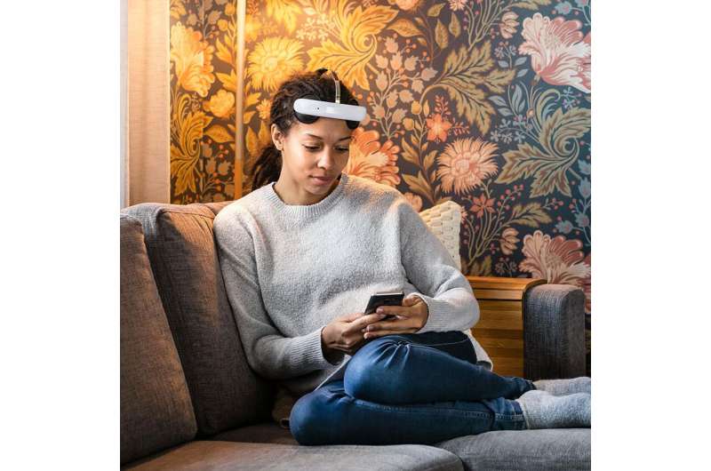 **Brain stimulation headset for treating depression at home now for sale in U.K.