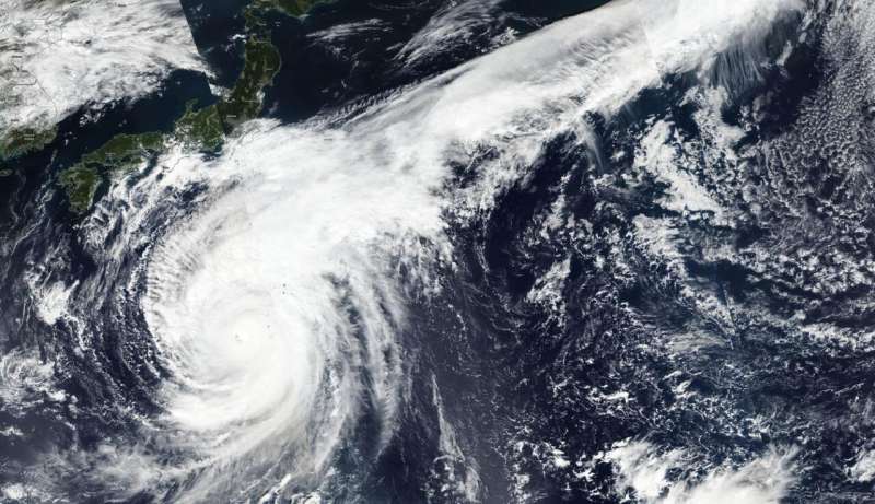 NASA-NOAA's Suomi NPP satellite needed 3 orbits to see all of Super Typhoon Hagibis