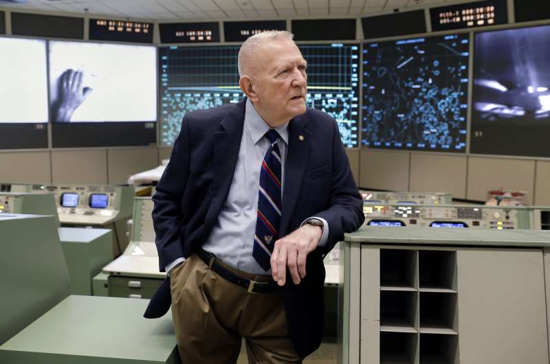 Restored Mission Control comes alive 50 years after Apollo