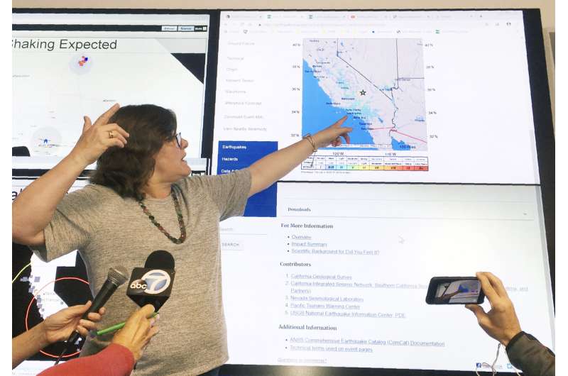 Strongest earthquake in 20 years rattles Southern California (Update)