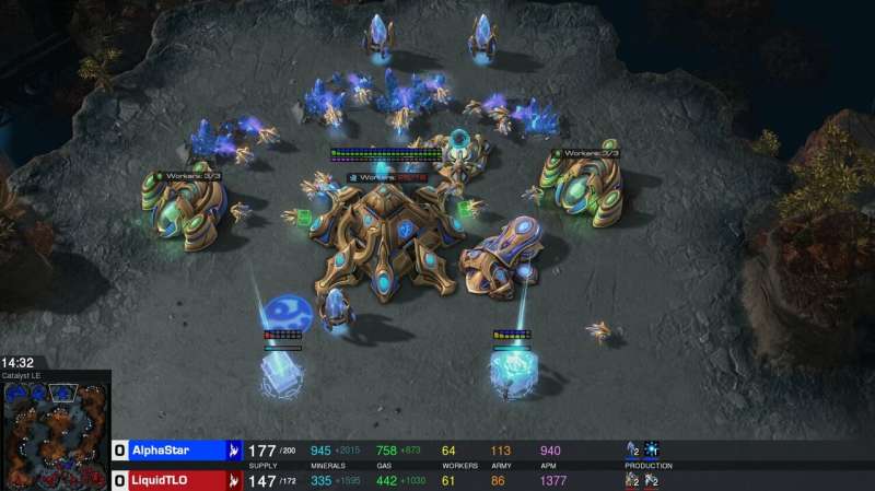AlphaStar hungry for world domination in StarCraft II fights