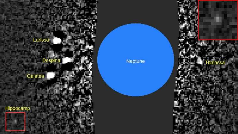 Neptune's newest, tiniest moon likely piece of bigger one