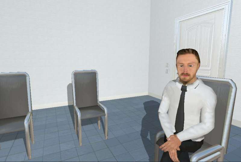 Stress management: virtual support by "human" avatars works just as well as face-to-face support