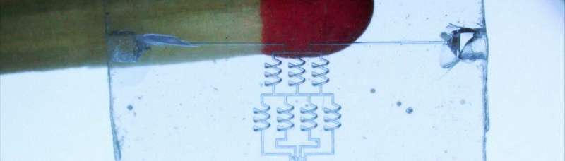 Researchers print channel structures in quartz glass