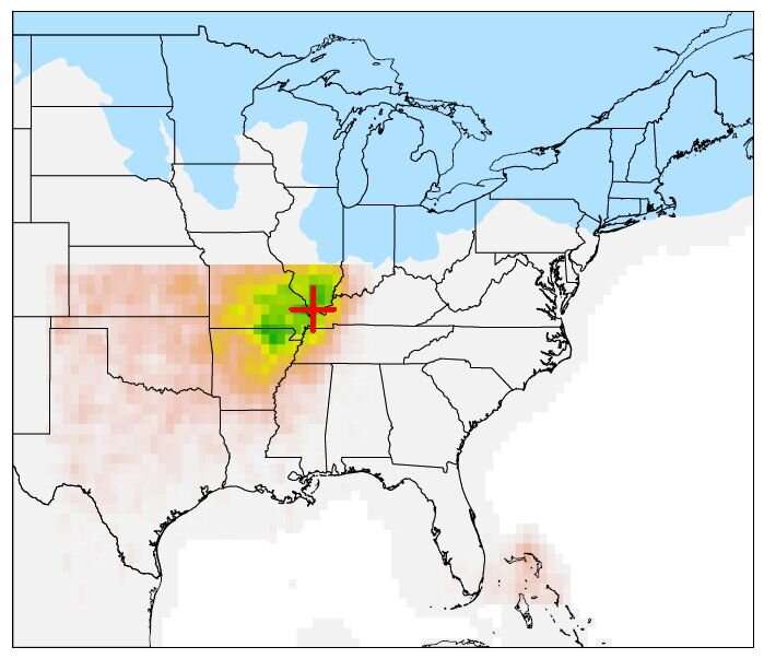 Researchers use genomic data to map 'refugia' where North American trees survived the ice age