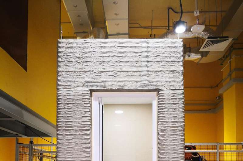 Technology to 3D-print a bathroom unit within a day
