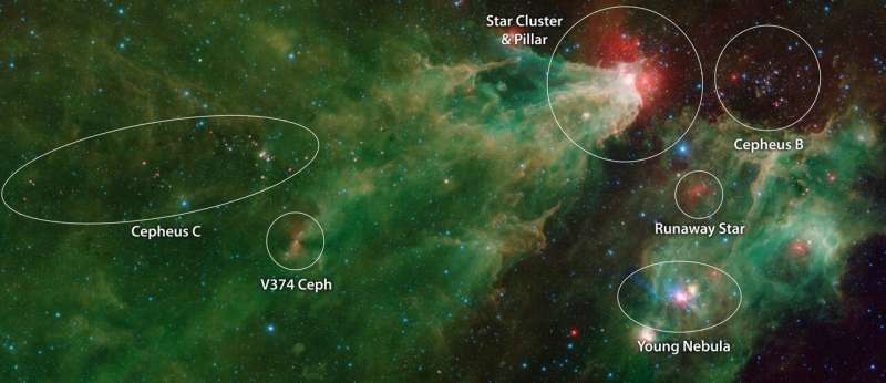 NASA's Spitzer captures stellar family portrait