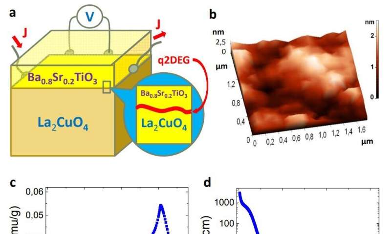 A new quasi-2D superconductor that bridges a ferroelectric and an insulator