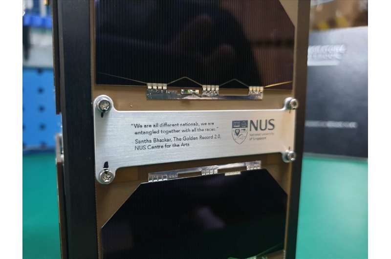 NUS quantum satellite combines art with science