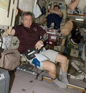 Astronauts less likely to faint on Earth if they exercise in space