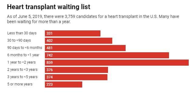 Heart transplant doctors could help more people by accepting donations from the obese