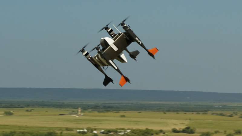 Bell sees nimble autonomous cargo vehicle in flight