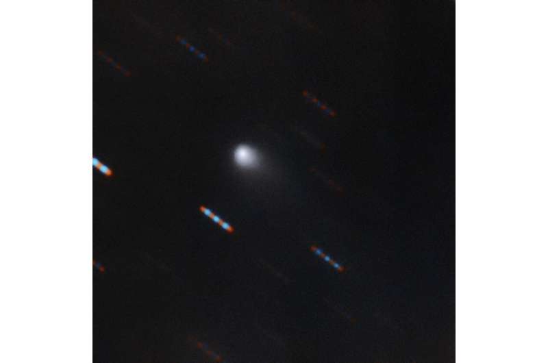 Gemini observatory captures multicolor image of first-ever interstellar comet