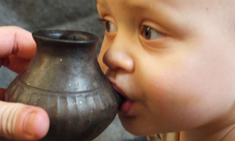 First evidence for early baby bottles used to feed animal milk to prehistoric babies