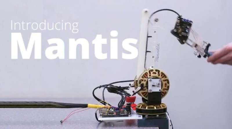 New haptic arm places robotics within easy reach