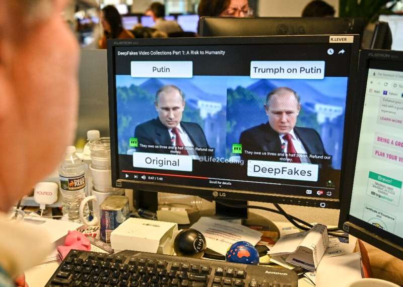 Deepfake videos can make it appear that people are doing or saying fictional things in an effort to spread misinformation
