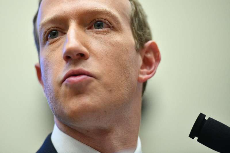 Facebook chairman Mark Zuckerberg, pictured October 2019, has said the Libra cryptocurrency will not be launched until it receiv