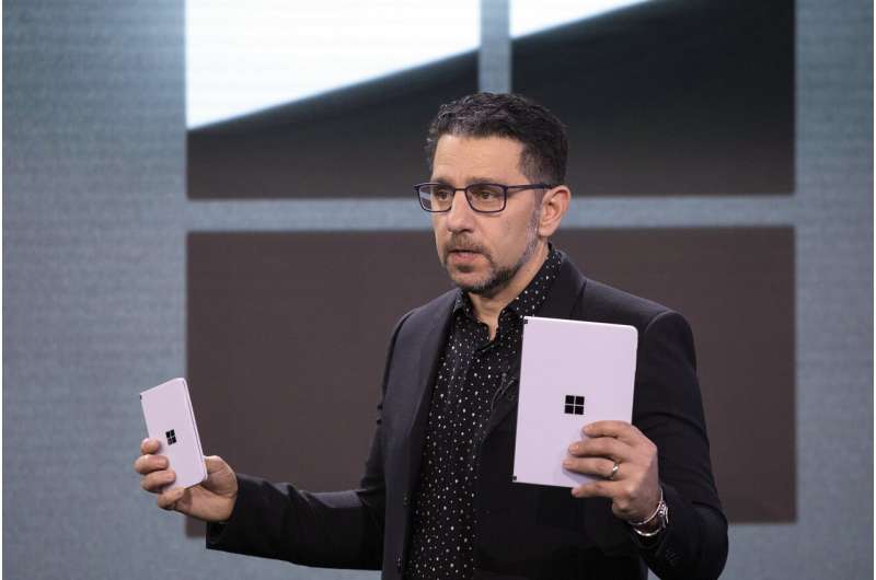 Microsoft previews dual-screen Surface devices out in a year