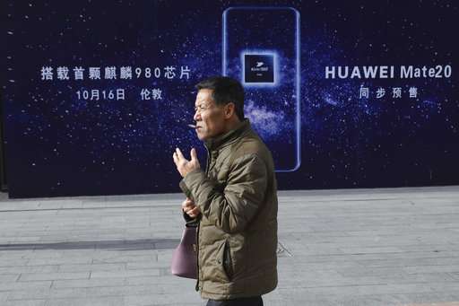 China's Huawei unveils chip for global big data market