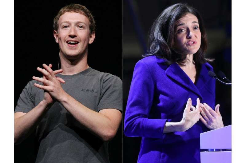 Facebook CEO Mark Zuckerberg, left, and chief operating officer Sheryl Sandberg failed to appear at a hearing in Canada, angerin