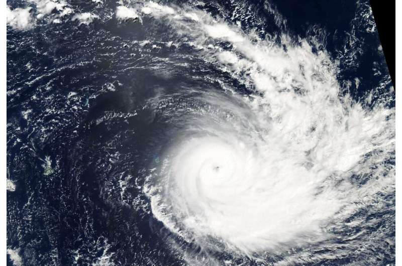 NASA's Aqua Satellite keeps an 'eye' on Tropical Cyclone Joaninha