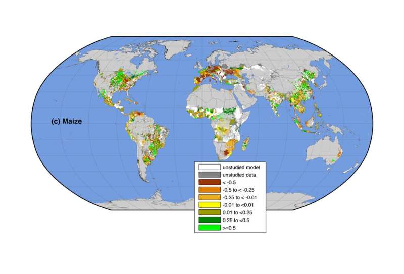 Climate change is affecting crop yields and reducing global food supplies