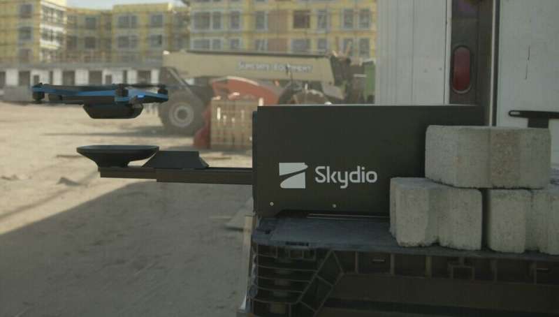 A charging box for Skydio 2 drones could attract business users