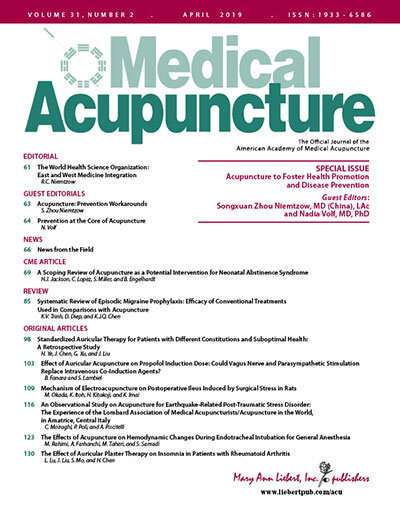 Acupuncture equals disease prevention say new studies