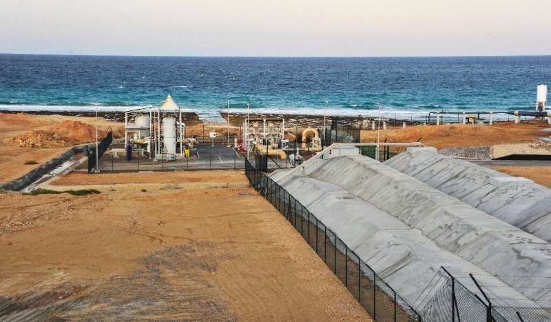 A desalination plant in the Omani port city of Sur, south of the capital Muscat, services some 600,000 people