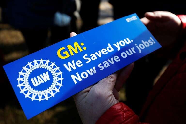 A GM spokeswoman said the November 26 announcement on the plants does not violate its agreement with the union