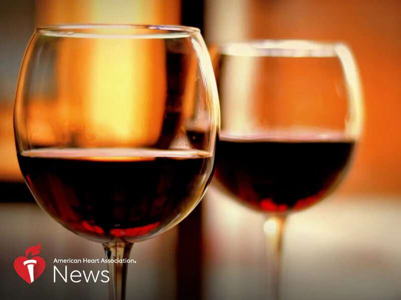 AHA news: drinking red wine for heart health? read this before you toast