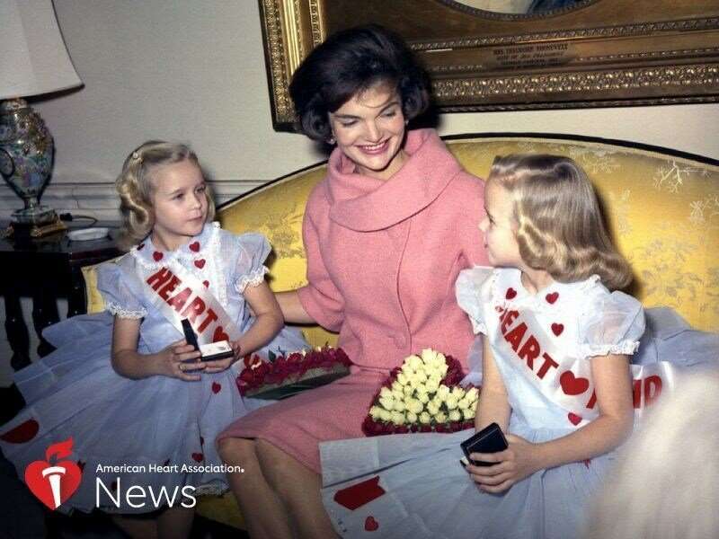 AHA news: kids with heart defects joined jackie kennedy, LBJ to raise awareness
