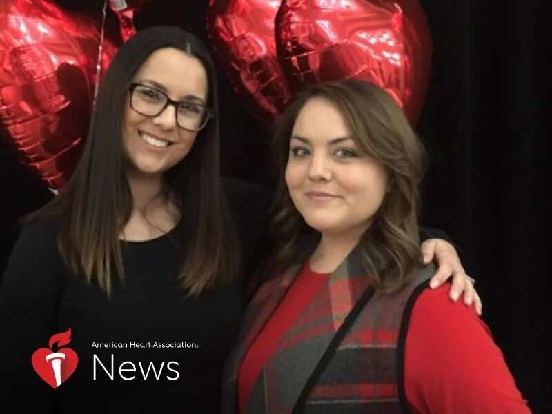 AHA news: two young moms bond over heart failure, transplant experiences